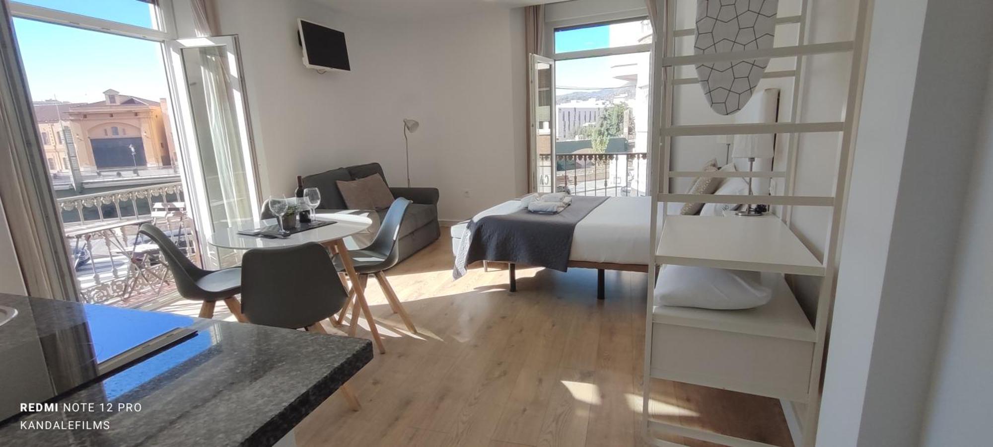 Premium Historic Center & Parking Apartment Malaga Luaran gambar
