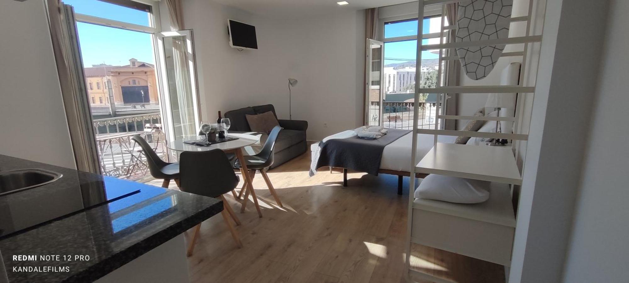 Premium Historic Center & Parking Apartment Malaga Luaran gambar